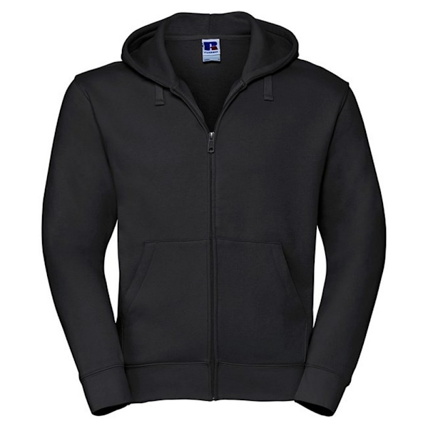 Russell Herr Authentic Full Zip Hoodie M Svart Black M