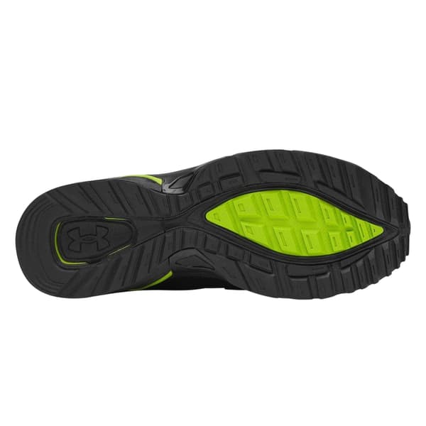 Under Armour Dam Apparition Tech Logo Läder Träningsskor Green 4.5 UK