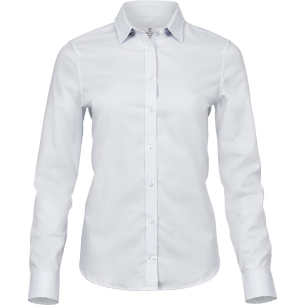 Tee Jays Dam/Kvinnor Lyx Stretch Skjorta XS Vit White XS