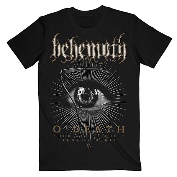 Behemoth Unisex Vuxen O´Death Ryggtryck T-shirt M Svart Black M
