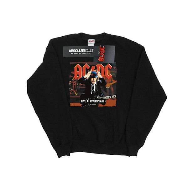 AC/DC Dam/Kvinnor Live At River Plate Columbia Records Sweatshirt Black XL