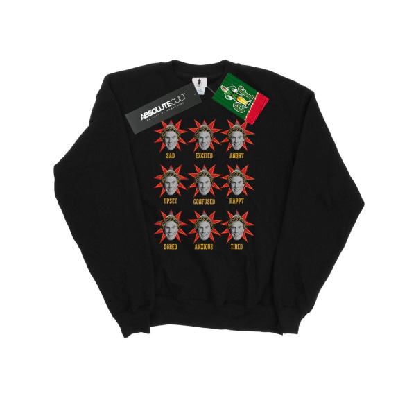 Elf Herr Buddy Moods Sweatshirt 3XL Svart Black 3XL