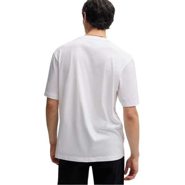 Hugo Herr Repeat Logo Regular T-shirt L Vit White L