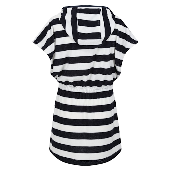 Regatta Barn/Barn Bernessa Randig Frotté Poncho 11-12 Navy 11-12 Years
