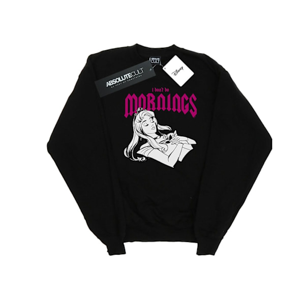 Disney Pojkar Törnrosa Don´t Do Mornings Sweatshirt 9-11 År Black 9-11 Years