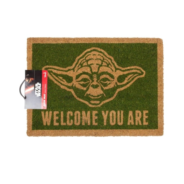 Star Wars officiell dörrmatta 60 x 40 cm Yoda Yoda 60 x 40cm