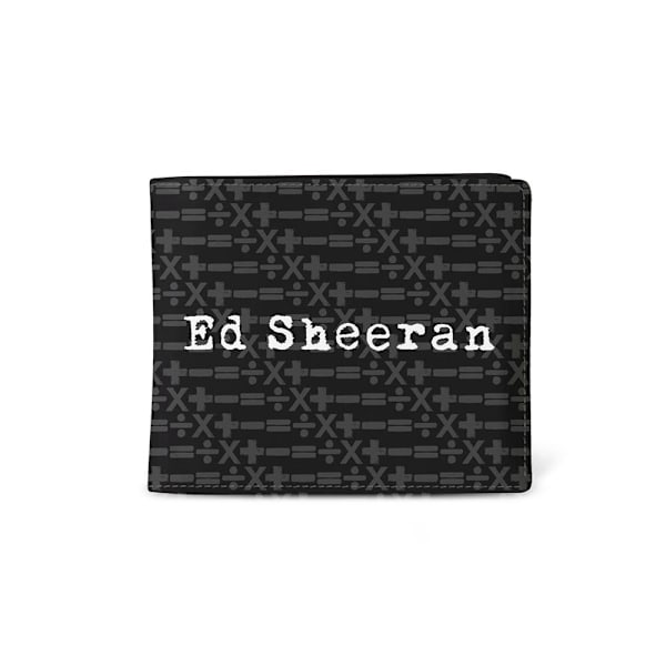 Ed Sheeran Symbols Plånbok One Size Svart/Vit Black/White One Size