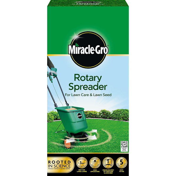Miracle-Gro Rotary Spreader One Size Green Green One Size
