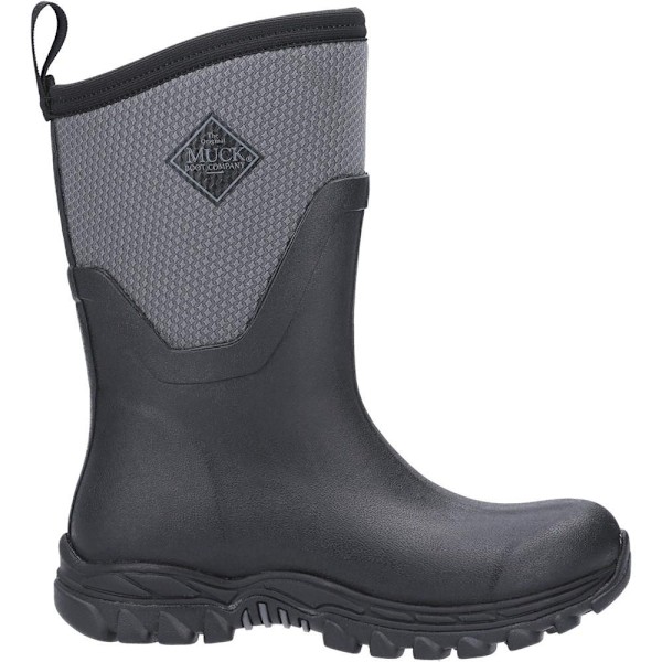 Muck Boots Unisex Arctic Sport Mid Pull On Stövlar 6 UK Svart/Grå Black/Grey 6 UK