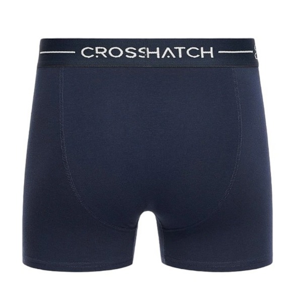 Crosshatch Mens Avocet Boxer Shorts (3-pack) L Röd/Vit/Marinblå Red/White/Navy L