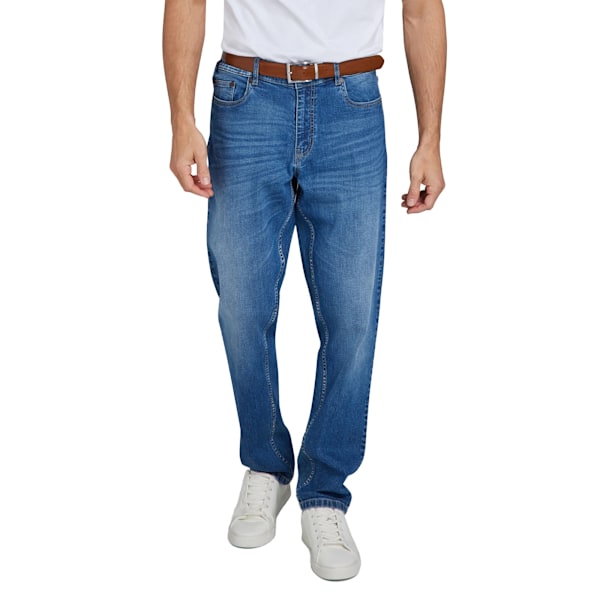 Raging Bull Herr Regular Jeans 40R Ljus Denim Light Denim 40R