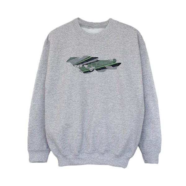 Disney Boys Lightyear Graphic Title Sweatshirt 9-11 år Sport Sports Grey 9-11 Years