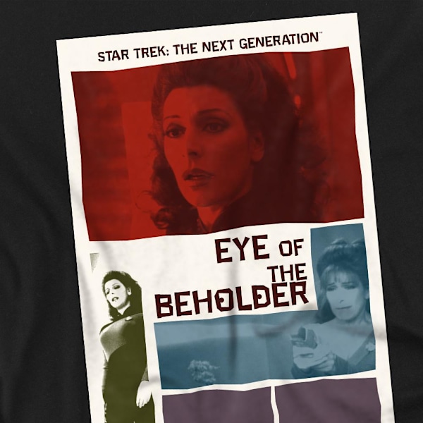 Star Trek Unisex Vuxen The Next Generation Säsong 7 Avsnitt 18 Black XL