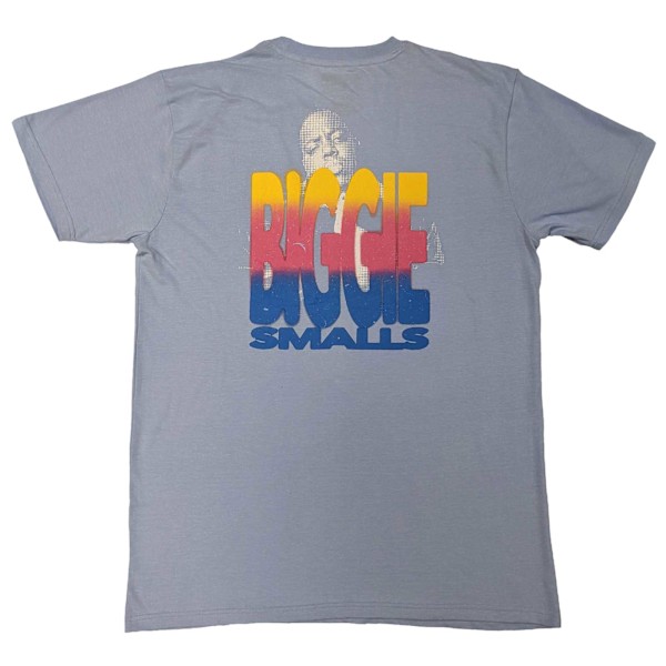 Biggie Smalls Unisex Adult Half Tone T-Shirt XXL Lila Purple XXL