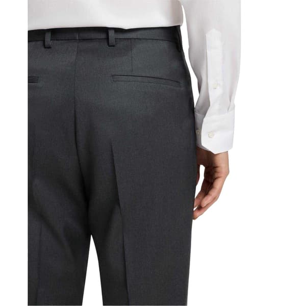 Boss Herr Lenon Platta Byxor 36R Mörkgrå Dark Grey 36R