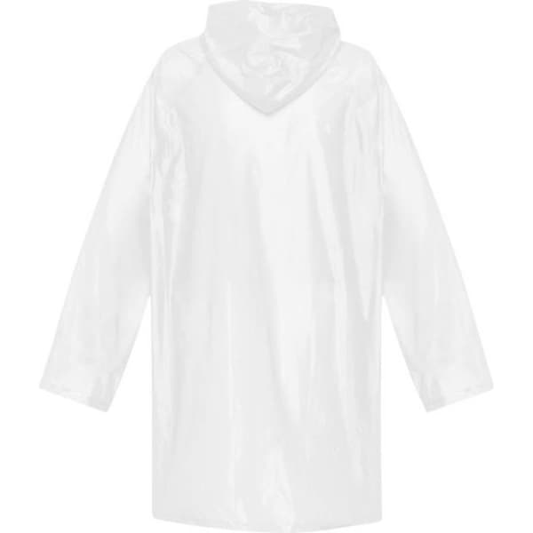 Unisex Vuxen Ada Regnrock One Size Vit White One Size