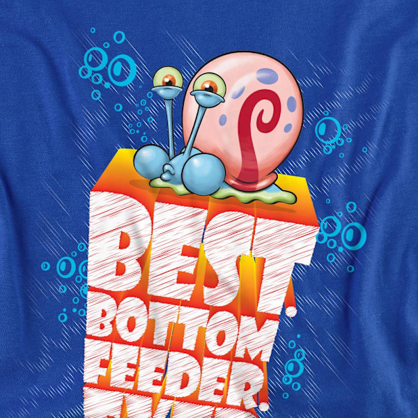 SvampBob Fyrkant Unisex Vuxen Best Bottom Feed Ever Tröja Royal Blue M