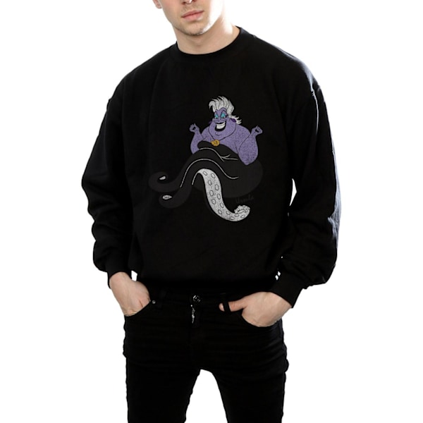 Disney Herr The Little Mermaid Classic Ursula Sweatshirt M Svart Black M