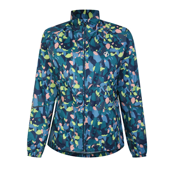 Dare 2B Dam Resilient II Windshell Abstract Lättviktsjacka Fortune Green 8 UK