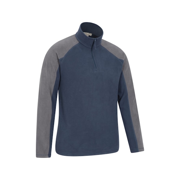 Mountain Warehouse Ashbourne II Fleece Tröja med Halv Dragkedja Herr S Mörk Dark Blue S