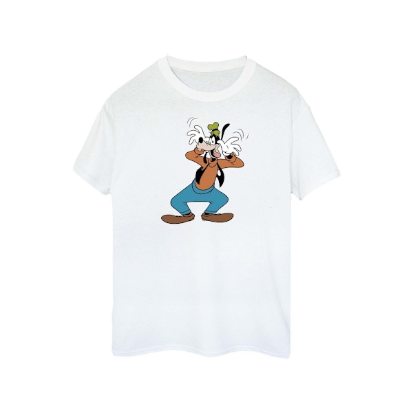 Disney Dam/Damer Crazy Goofy Boyfriend T-Shirt 3XL Vit White 3XL