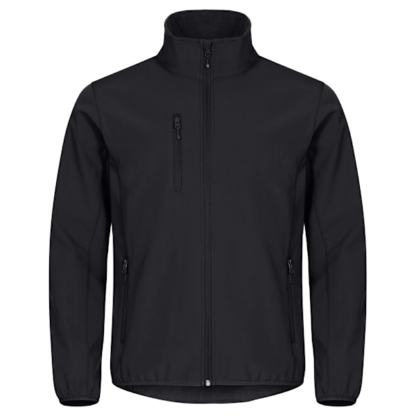 Clique Klassisk Softshelljacka för män 3XL Svart Black 3XL