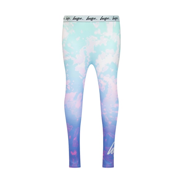 Hype Girls Pastel Tie Dye Leggings 15 År Flerfärgad Multicoloured 15 Years