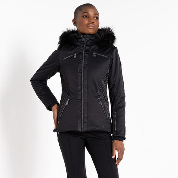 Dare 2B Dam/Kvinnor Julien Macdonald Supermacy Plain Skidjacka Black 8 UK