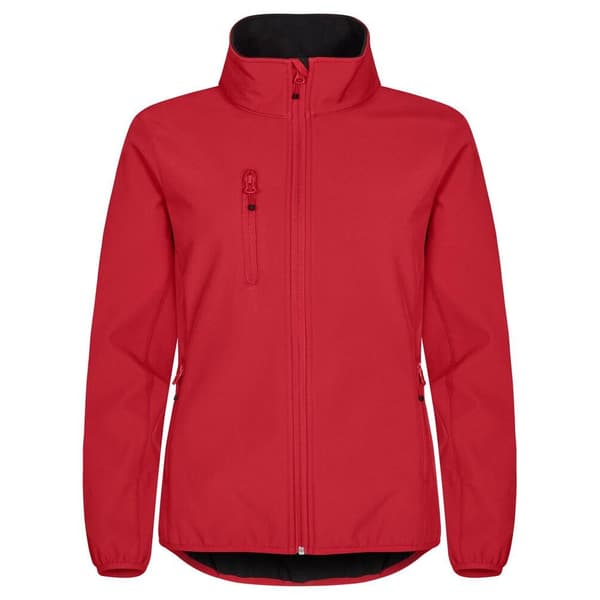 Clique Dam/Dam Klassisk Soft Shell Jacka XL Röd Red XL