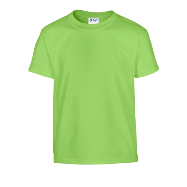 Gildan T-shirt i tung bomull för barn/ungdomar, XS, Lime Lime XS