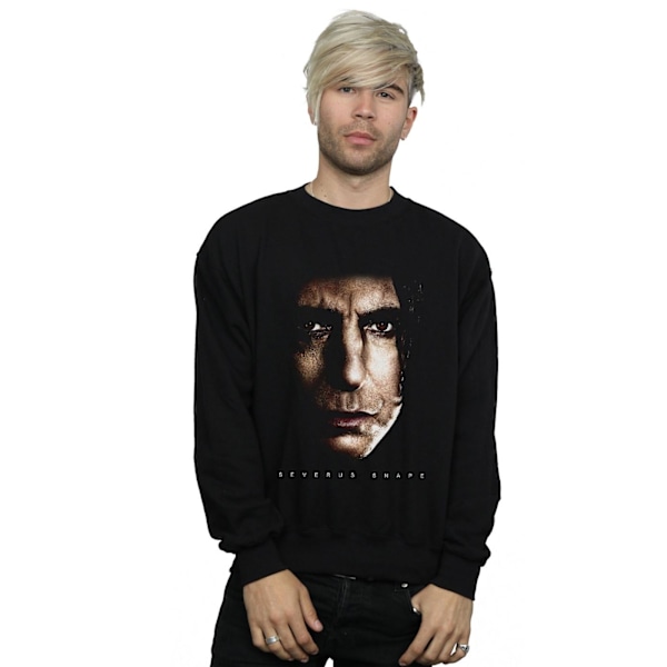 Harry Potter Herr Severus Snape Porträtt Sweatshirt 4XL Svart Black 4XL