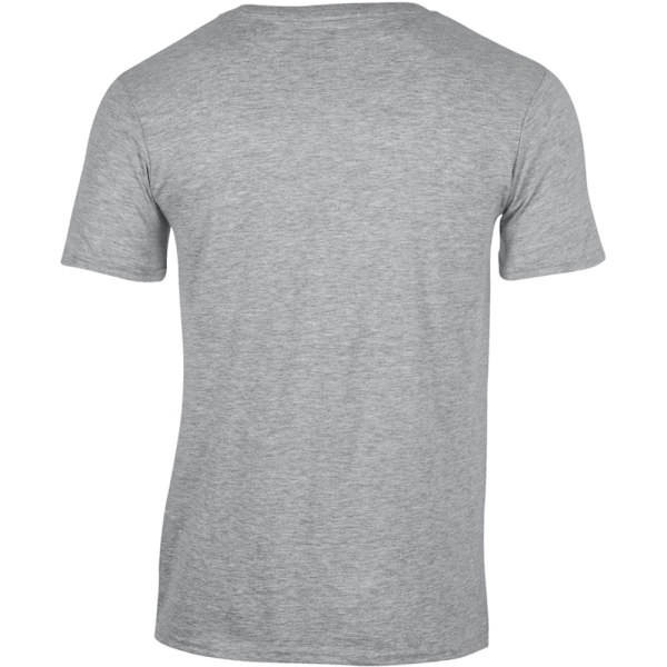 Gildan Soft Style V-halsad kortärmad T-shirt S Sport Grey Sport Grey (RS) S