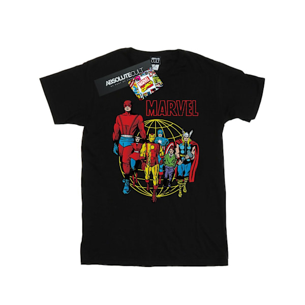 Marvel Comics Herr Atlas Group T-shirt L Svart Black L