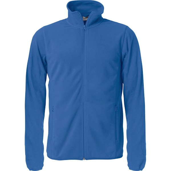 Clique Herr Basic Microfleece Fleecejacka M Royal Blue Royal Blue M