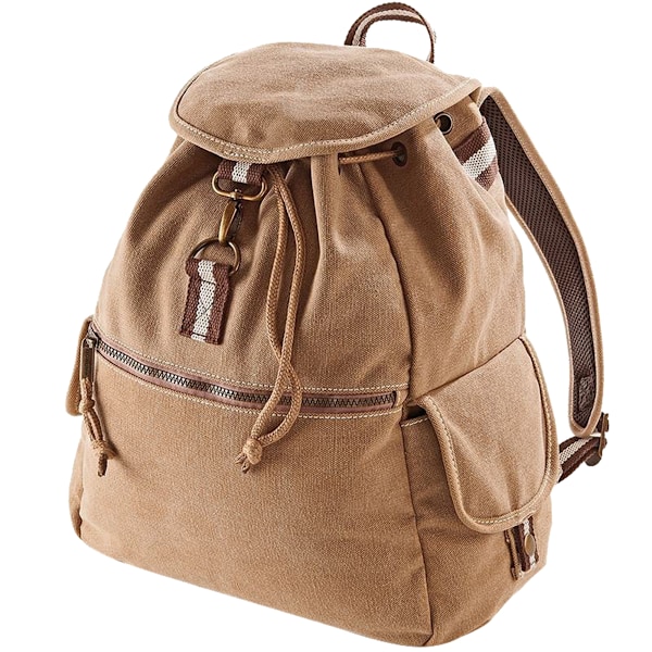 Quadra Vintage Canvas Ryggsäck - 18 Liter (2-pack) One Size Sahara One Size