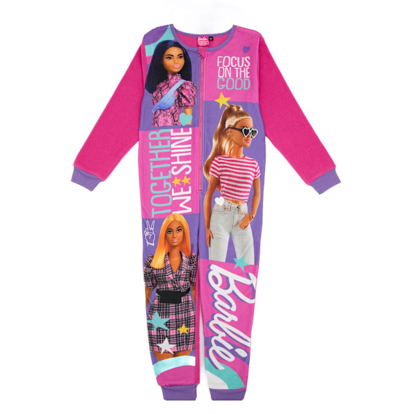 Barbie Girls Together We Smile All-In-One Nattkläder 9-10 År Pink 9-10 Years