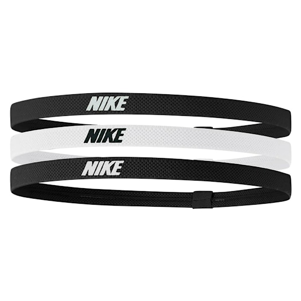 Nike 2.0 Elastiskt Hårband (3-pack) One Size Svart/Vit Black/White One Size