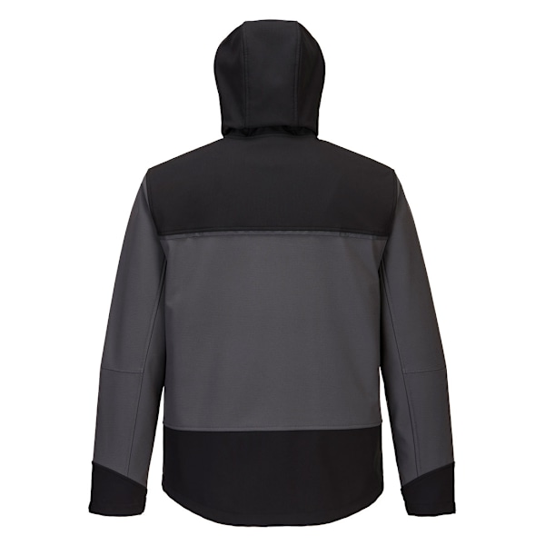 Portwest Herr KX3 Kontrast Huvtröja Softshell Jacka M Svart/Grå Black/Grey M