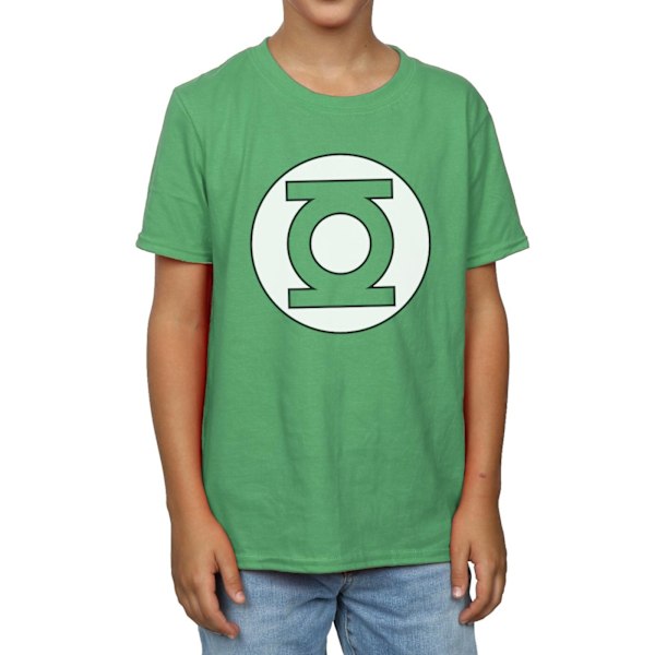 DC Comics Boys Green Lantern Logo T-Shirt 12-13 år Irländsk Grön Irish Green 12-13 Years