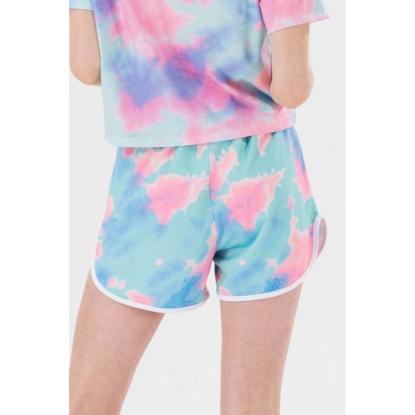 Hype Girls Dream Smudge Script Casual Shorts 3-4 år Blå/Rosa Blue/Pink 3-4 Years