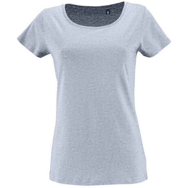 SOLS Dam/Dam Milo Heather T-Shirt XL Himmelsblå Sky Blue XL