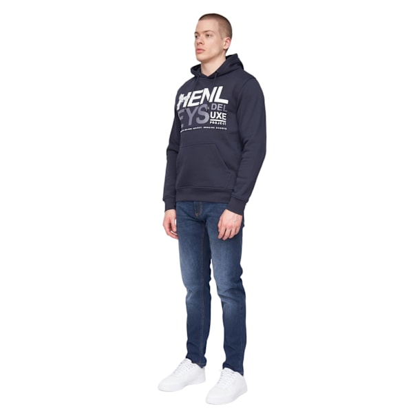 Henleys Herr Classhen Hoodie L Marinblå Navy L