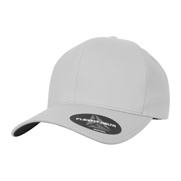 Flexfit By Yupoong Delta Justerbar Kepsen En Storlek Silver Silver One Size