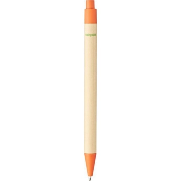 Bullet Berk återvunnen kulspetspenna en storlek orange Orange One Size
