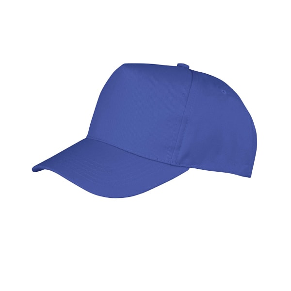 Result Unisex Core Boston 5 Panel Printers Baseball Cap One Size Royal One Size