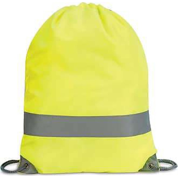 Shugon Stafford Hi-Vis tygväska med dragsko (13 liter) (förpackning med Hi-Vis Yellow One Size