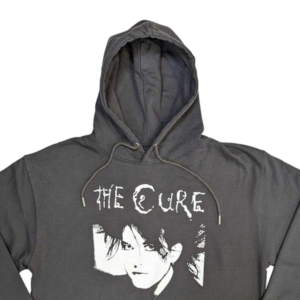 The Cure Unisex Vuxen Robert Illustration Pullover Hoodie L Grå Grey L