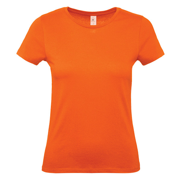 B&C Dam/Kvinna #E150 T-shirt 2XL Orange Orange 2XL