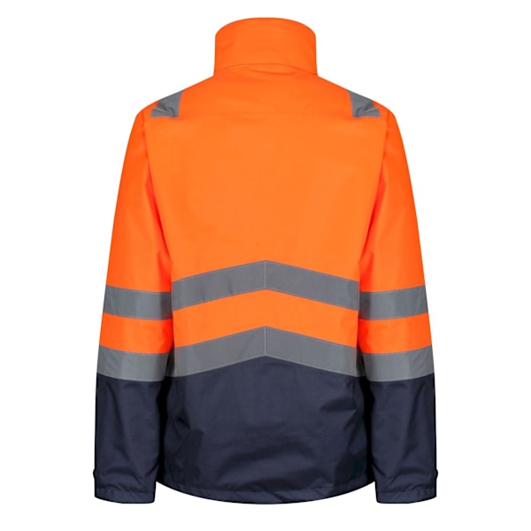 Regatta Pro 3 i 1 Hi-Vis jacka L orange/marinblå Orange/Navy L