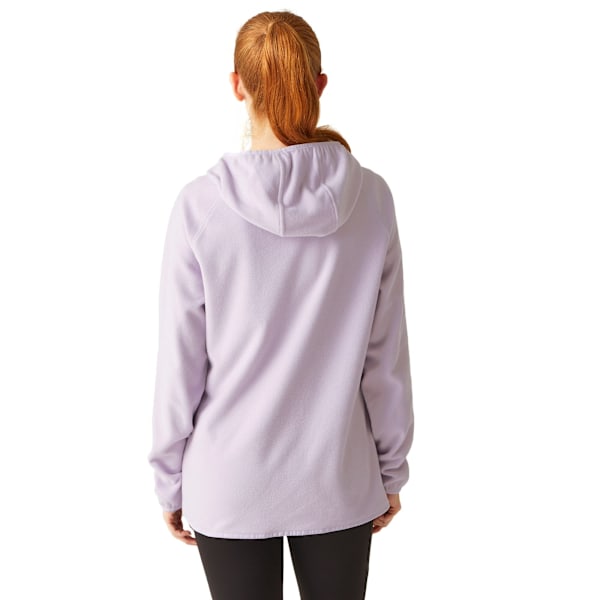 Regatta Warriewood Microfleece Halvzip Hoodie för Kvinnor/Dam 12 Lilac Frost 12 UK